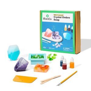 NIP KiwiCo Crystal Ombre Soapmaking DIY Kit